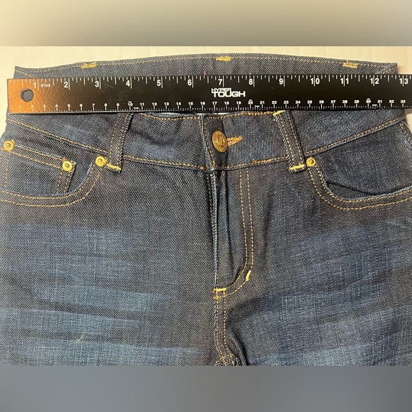 Lilly Pulitzer Women’s Jeans NWT Main Line Fit Size 0 L Heavy Dark Palm Beach - Picture 10 of 12